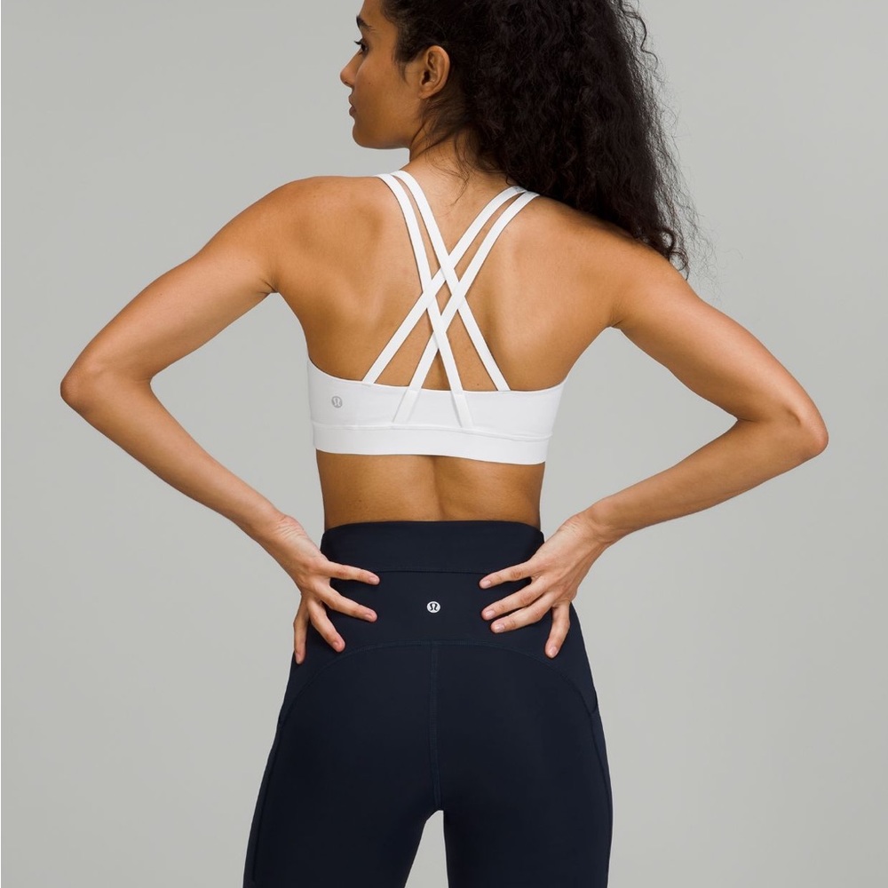 lululemon athletica White Strappy Bra